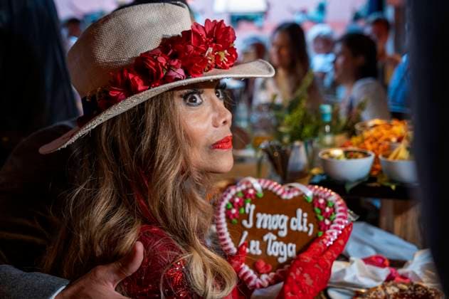 Bilder des Jahres 2024, Entertainment 09 September Entertainment Themen der Woche KW39 Entertainment Bilder des Tages La Toya Jackson auf dem 189. Oktoberfest 2024 auf der Theresienwiese. München, 28.09.2024