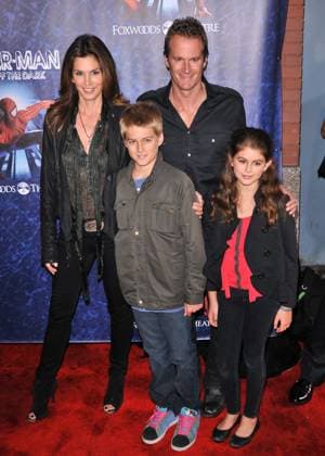 Spider-Man Turn Off The Dark Broadway Opening Night - Arrivals 14 June 2011 - New York City, NY - Cindy Crawford, Rande Gerber, Presley Walker, Kaia Jordan. Spider-Man Turn Off The Dark Broadway Opening Night held at Foxwoods Theatre. Photo Credit: Christopher Smith AdMedia New York NY United States EDITORIAL USE ONLY  Copyright: xx ChristopherxSmithx admphotos667565