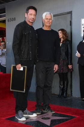 USA - David Duchovny Hollywood Walk of Fame Star Ceremony - Los Angeles LOS ANGELES - JAN 25: David Duchovny, Chris Carter at the David Duchovny Hollywood Walk of Fame Star Ceremony at the Fox Theater on January 25, 2016 in Los Angeles, CA Los Angeles CA USA EDITORIAL USE ONLY Copyright: xx KathyxHutchinsx khphotos606676