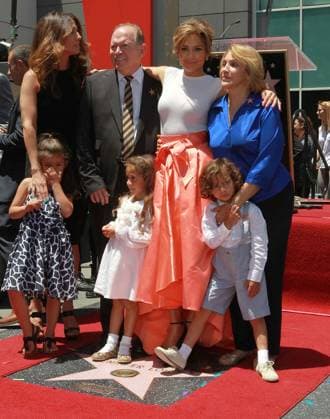 Jennifer Lopez Honored With 2,500th Star On The Hollywood Walk Of Fame 20 June 2013 - Hollywood, California - David Lopez, Jennifer Lopez, Lupe Lopez, Emme Lopez-Anthony, Max Lopez-Anthony, Linda Lopez. Ceremony honoring Jennifer Lopez with 2,500th Star on The Hollywood Walk Of Fame. Photo Credit: Kevan Brooks AdMedia Hollywood CA United States EDITORIAL USE ONLY  Copyright: xx KevanxBrooks AdMediax admphotos922717