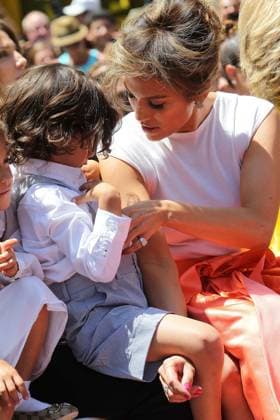 Jennifer Lopez Honored With 2,500th Star On The Hollywood Walk Of Fame 20 June 2013 - Hollywood, California - Max Lopez-Anthony, Jennifer Lopez. Ceremony honoring Jennifer Lopez with 2,500th Star on The Hollywood Walk Of Fame. Photo Credit: Kevan Brooks AdMedia Hollywood CA United States EDITORIAL USE ONLY  Copyright: xx KevanxBrooks AdMediax admphotos922860