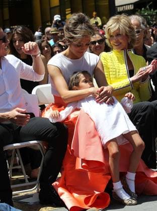 Jennifer Lopez Honored With 2,500th Star On The Hollywood Walk Of Fame 20 June 2013 - Hollywood, California - Max Lopez-Anthony, Jennifer Lopez, Jane Fonda. Ceremony honoring Jennifer Lopez with 2,500th Star on The Hollywood Walk Of Fame. Photo Credit: Kevan Brooks AdMedia Hollywood CA United States EDITORIAL USE ONLY  Copyright: xx KevanxBrooks AdMediax admphotos922865