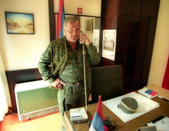 19930623 FILES File picture of Ratko Mladic, Supreme Commander of the Serbian forces in Bosnia during the war, in Han Pijesak, Bosnia, June 23 1993 Mladic was arrested Thursday HAN PIJESAK Bosnia Herzegovina ttexport x4x  Copyright: xTORBJORNxANDERSSONx xXPx xTTx RATKO MLADIC FILE PORTRAIT