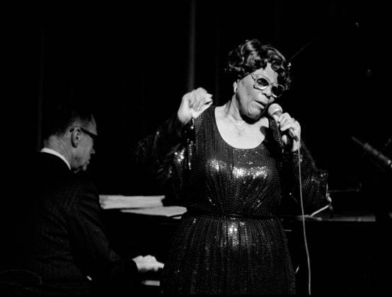 Copenhagen 1982 10 03 Jazz singer Ella Fitzgerald performs in Copenhagen Copenhagen Denmark x4x  Copyright: xTorbjörnxAnderssonx xEXPx xTTx ELLA FITZGERALD