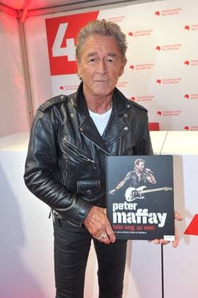 Bilder des Jahres 2024, Entertainment 10 Oktober Entertainment Themen der Woche KW42 Entertainment Bilder des Tages Frankfurter Buchmesse 2024. Sänger Peter Maffay am 20.10.2024 auf der Frankfurter Buchmesse. 20241020MWI011850