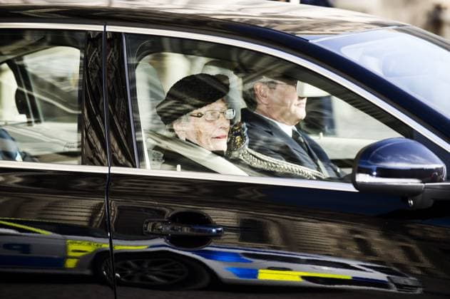 Prinzessin Astrid von Norwegen ist tot Prinsessan Lilians begravning. Princess Lilians funeral, Stockholm Princess Astrid of Norway 2013-03-16 (c) Robin Lorentz-Allard Aftonbladet IBL Bildbyra * * * EXPRESSEN OUT * * * AFTONBLADET 85392 kungahus Norge x2512x  Copyright: xRobinxLorentz-Allard Aftonbladet TTx Prinsessan Lilians begravning