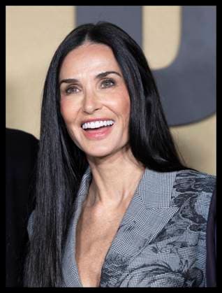 . 08 11 2024. London, United Kingdom. Demi Moore arriving at the Landman screening in London.  xStephenxLockx xi-Imagesx IIM-25573-0011
