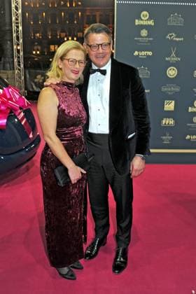 Deutscher Sportpresseball 2024. Boris Rhein und Tanja Rhein-Raab anläßlich des Deutschen Sportpresseballs am 09.11.2024 in der Alten Oper Frankfurt Main. 20241109MWI014469