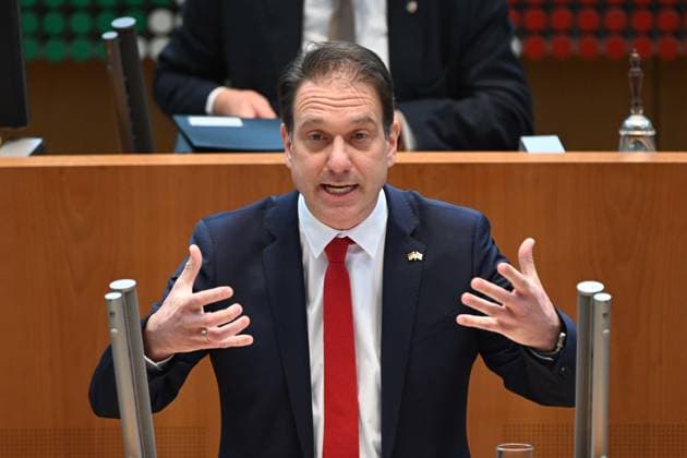 Christian LOOSE, AfD-Fraktion, bei seiner Rede 78. Sitzung des Landtags Nordrhein-Westfalen, im Landtag Nordrhein-Westfalen NRW, Duesseldorf am 13.11.2024,