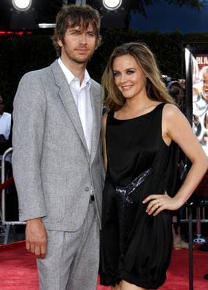 Alicia Silverstone and Christopher Jarecki at the Los Angeles premiere of Tropic Thunder held at the Mann Village Theater in Westwood on August 11, 2008.  Copyright: xZoonar.com Lumeimages.comx 22146473
