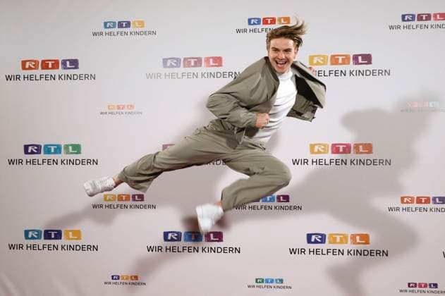 Bilder des Jahres 2024, Entertainment 11 November Entertainment Themen der Woche KW47 Entertainment Bilder des Tages Vincent Gross beim 29. RTL-Spendenmarathon 2024 im Studio 8 der EMG Studios. Hürth, 22.11.2024