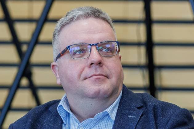 Dirk Hoffmeister (BSW); Porträt, Einzelbild, 14.11.2024, Erfurt (Deutschland), Politik, Thüringer Landtag, 3. Plenarsitzung