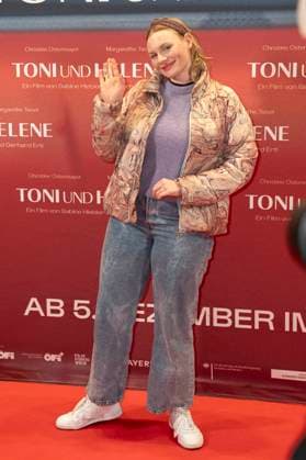 Rosalie Thomass bei der Premiere des Kinofilms Toni und Helene im Filmtheater Sendlinger Tor. München, 26.11.2024