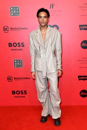 Bilder des Jahres 2024, Entertainment 11 November Lamin Leroy Gibba bei der 26. Verleihung der GQ Men of the Year Awards 2024 in der Orangerie Schloss Charlottenburg. Berlin, 28.11.2024