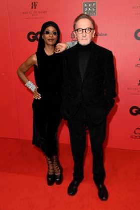 Bilder des Jahres 2024, Entertainment 11 November Marius Müller-Westernhagen mit Ehefrau Lindiwe Suttle bei der 26. Verleihung der GQ Men of the Year Awards 2024 in der Orangerie Schloss Charlottenburg. Berlin, 28.11.2024
