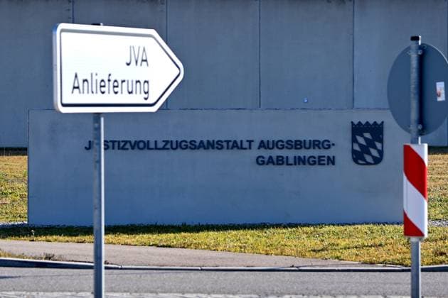 JVA Gablingen bei Augsburg. Justizvollzugsanstalt.