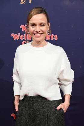 Schauspielerin Nadja Becker kommt zur Premiere des 9. Kölner WeihnachtsCircus der bis zum 05.01.2025 in Köln gastiert.