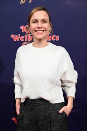 Schauspielerin Nadja Becker kommt zur Premiere des 9. Kölner WeihnachtsCircus der bis zum 05.01.2025 in Köln gastiert.