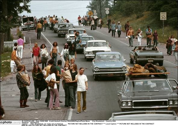 Woodstock USA: Woodstock, en route vers le festival