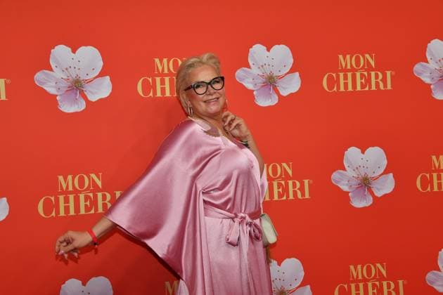 Claudia Effenberg Mon Cheri Barbara Tag Charity-Veranstaltung Spendengala Scheck Schloss Nymphenburg München 04. Dezember 2024