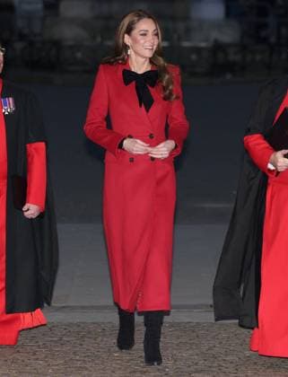 . 06 12 2024. London, United Kingdom. Kate Middleton, the Princess of Wales, arriving at a Christmas carol service at Westminster Abbey in London.  xi-Imagesx xPoolx IIM-25608-0090