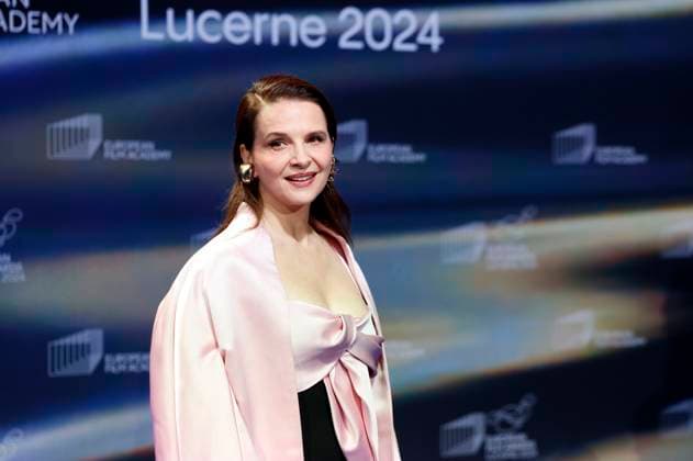 Bilder des Jahres 2024, Entertainment 12 Dezember Entertainment Themen der Woche KW49 Juliette Binoche bei der Verleihung des 37. Europäischen Filmpreises 2024 im Kultur- und Kongresszentrum Luzern. Luzern, 07.12.2024