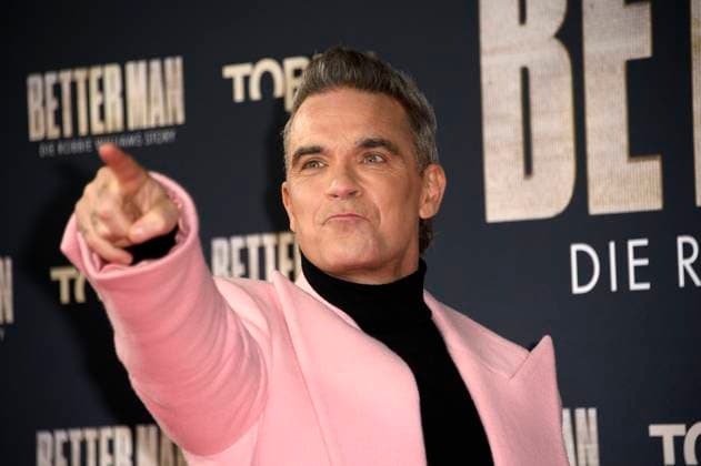 Robbie Williams bei der Premiere des Kinofilms Better Man - Die Robbie Williams Story im Cinedom. Köln, 08.12.2024