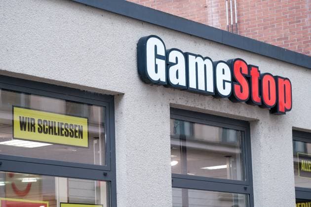 Düsseldorf 23.12.2024 Gamestop Game Stop Computerspiele Altstadt Schlussverkauf Ausverkauf Düsseldorf Nordrhein-Westfalen Deutschland