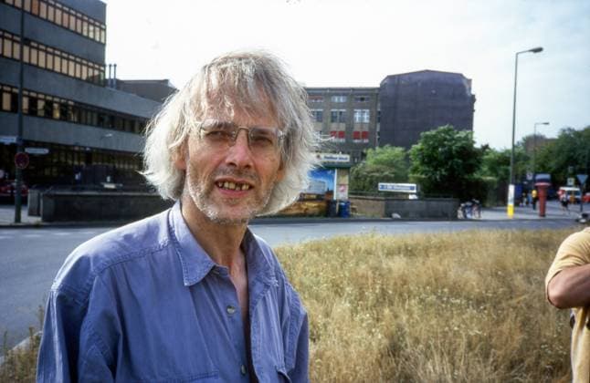 RECORD DATE NOT STATED Timm Ulrichs, Verkehrsinsel am Moritzplatz, Berlin, Sommer 1997