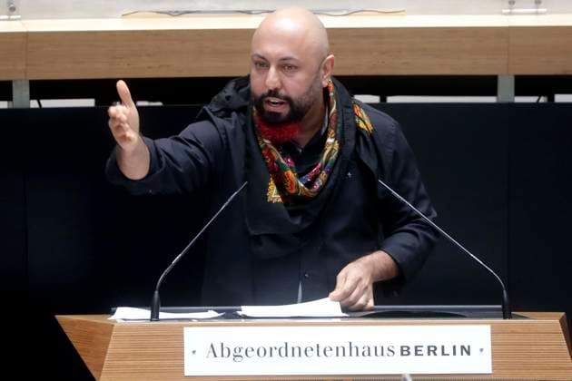 Ferat Kocak, Linke, Rede in der 6. Plenarsitzung Berliner Abgeordnetenhaus, Landesparlament, Berlin, Berlin Deutschland, Germany