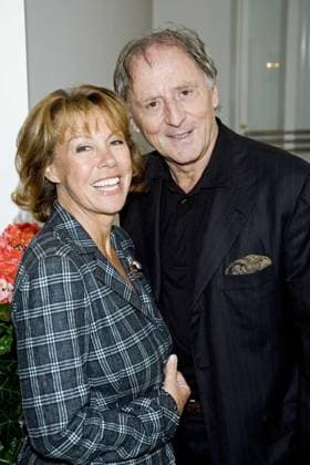 Schauspieler Gaby Dohm, in der Rolle der Astrid Wuensche, und Guenther Maria Halmer, in der Rolle des Albert Marquard, aufgenommen beim Pressetermin fuer den TV-Film DIE GROSSEN UND DIE KLEINEN WUENSCHE in Muenchen. Deutschland