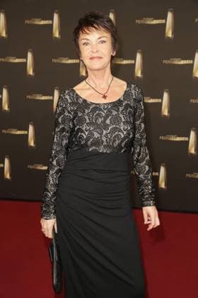 Katrin Sass bei der 16. Verleihung des Deutschen Fernsehpreises in Koeln am 02.10.14. Nordrhein-Westfalen Nordrhein-We Germany