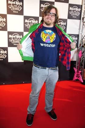 Nils Bokelberg, MTV Moerator zur Feier 20 Jahre HardRock Cafe in Berlin, Feier, Geburtstag, roter Teppich, red carpet Berlin Deutschland, Germany
