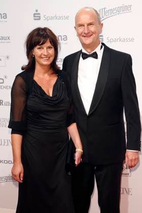 Ministerpraesident Dietmar Woidke und Ehefrau bei der Verleihung 20. Goldene Henne in Leipzig, Roter Teppich, Sachsen Deutschland, Germany