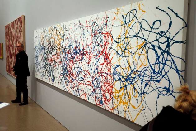 Jackson Pollock Ausstellung in der Deutsche Bank Kunsthalle in Berlin, Berlin Deutschland, Germany