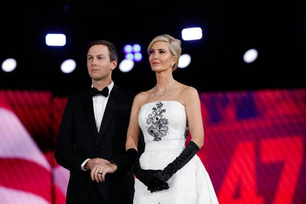 Inauguration of Donald Trump Commander-in-Chief Ball WASHINGTON, DC JANUARY 20 Jared Kushner and Ivanka Trump at the Liberty Inaugural Ball on January 20, 2025 in Washington, DC President DonaldTrump attends some of the inaugural balls after taking the oath as the 47th president Credit Anna Moneymaker Pool via CNP AdMedia 439450 2025 01 20 District of Columbia Washington  Copyright: xAdMediax STAR_439450_040