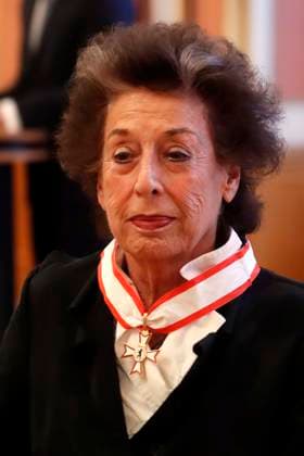 Lea Rosh, Preistraegerin, bei der Verleihung des Berliner Landesorden im Roten Rathaus in Berlin, Verdienstorden des Landes Berlin, Berlin Deutschland, Germany