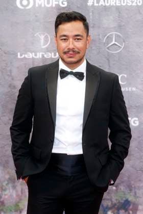 Nirmal Purja beim 20. Laureus World Sports Award, Preisverleihung im Sport in Berlin, Roter Teppich, Berlin Deutschland, Germany