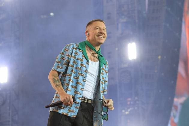 Macklemore live beim Lollapalooza 2023, Olympiastadion, Berlin, Berlin Deutschland, Germany
