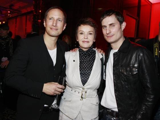 Benno Fuehrmann, Katrin Sass, Clemens Schick bei der Party zum Medienboard Empfang im Hotel Ritz Carlton in Berlin Berlin Deutschland, Germany