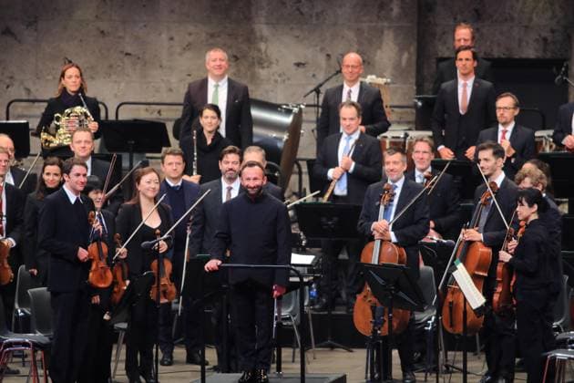 Berliner Philharmoniker , Grosses Welcome Back Konzert, Kirill Petrenko dirigiert Schubert und Weber in der Waldbuehne, Berlin, Berlin Deutschland, Germany