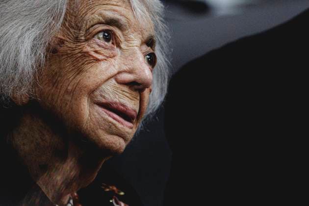 Bilder des Jahres 2025, News 01 Januar News Themen der Woche KW05 News Bilder des Tages Margot Friedlaender, Zeitzeugin des Holocausts, aufgenommen im Rahmen der Gedenkveranstaltung im Deutschen Bundestag fuer die Opfer des Holocaust. Berlin, 29.01.2025. Berlin Deutschland Copyright: xFlorianxGaertnerx