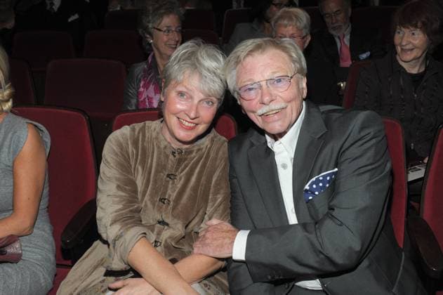 Schauspieler Uwe Friedrichsen und Ute Papst Jubilaeums-Gala 60 Jahre Ernst Deutsch Theater am 13.10.2011 in Hamburg Copyright BREUEL-BILD Juergen Joost HH Deutschland
