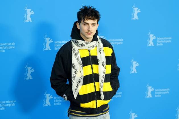 Bilder des Jahres 2025, Entertainment 02 Februar Entertainment Themen der Woche KW07 Entertainment Bilder des Tages Timothee Chalamet beim A Complete Unknown Photocall im Rahmen der 75. Berlinale International Film Festival am 14.02.2025 in Berlin Berlinale 2025 - Timothee Chalamet beim A Complete Unknown Photo Call