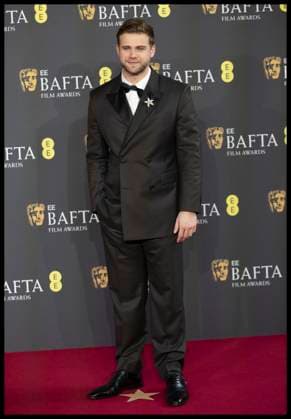 . 16 02 2025. London, United Kingdom. Leo Woodall arriving at the BAFTA Film Awards in London.  xStephenxLockx xi-Imagesx IIM-25742-0109