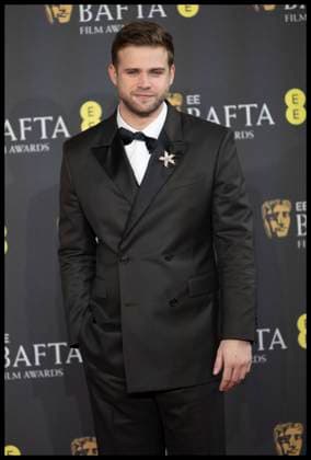 . 16 02 2025. London, United Kingdom. Leo Woodall arriving at the BAFTA Film Awards in London.  xStephenxLockx xi-Imagesx IIM-25742-0111