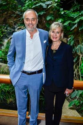 Christian Rach, Andrea Rach zu Gast beim Blankeneser Neustartempfang dem Neujahrsempfang und Kloenschnack im Mai im Hotel Grand Elysee am Freitag 06.Mai 2022 in Hamburg HH Deutschland