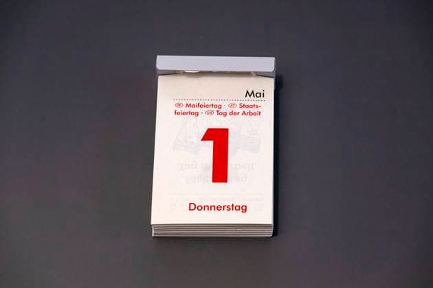 17.02.2025, Jahreskalender 2025 : Kalenderblatt, Donnerstag 1.Mai 2025, Maifeiertag, Staatsfeiertag in Österreich, Tag der Arbeit in der Schweiz, 17.02.2025 Jahreskalender 2025 17.02.2025 Jahreskalender 2025