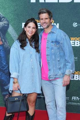 Chryssanthi Kavazi, Tom Beck bei der Premiere von Wochenend Rebellen am 19.09.2023 im Zoo Palast in Berlin. Berlin Deutschland