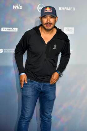 Nirmal Purja MBE ist ein nepalesischer Bergsteiger zu Gast beim 16. Deutscher Nachhaltigkeitspreis 2023 im Maritim Hotel am Freitag 24.11.2023 in Duesseldorf NRW D